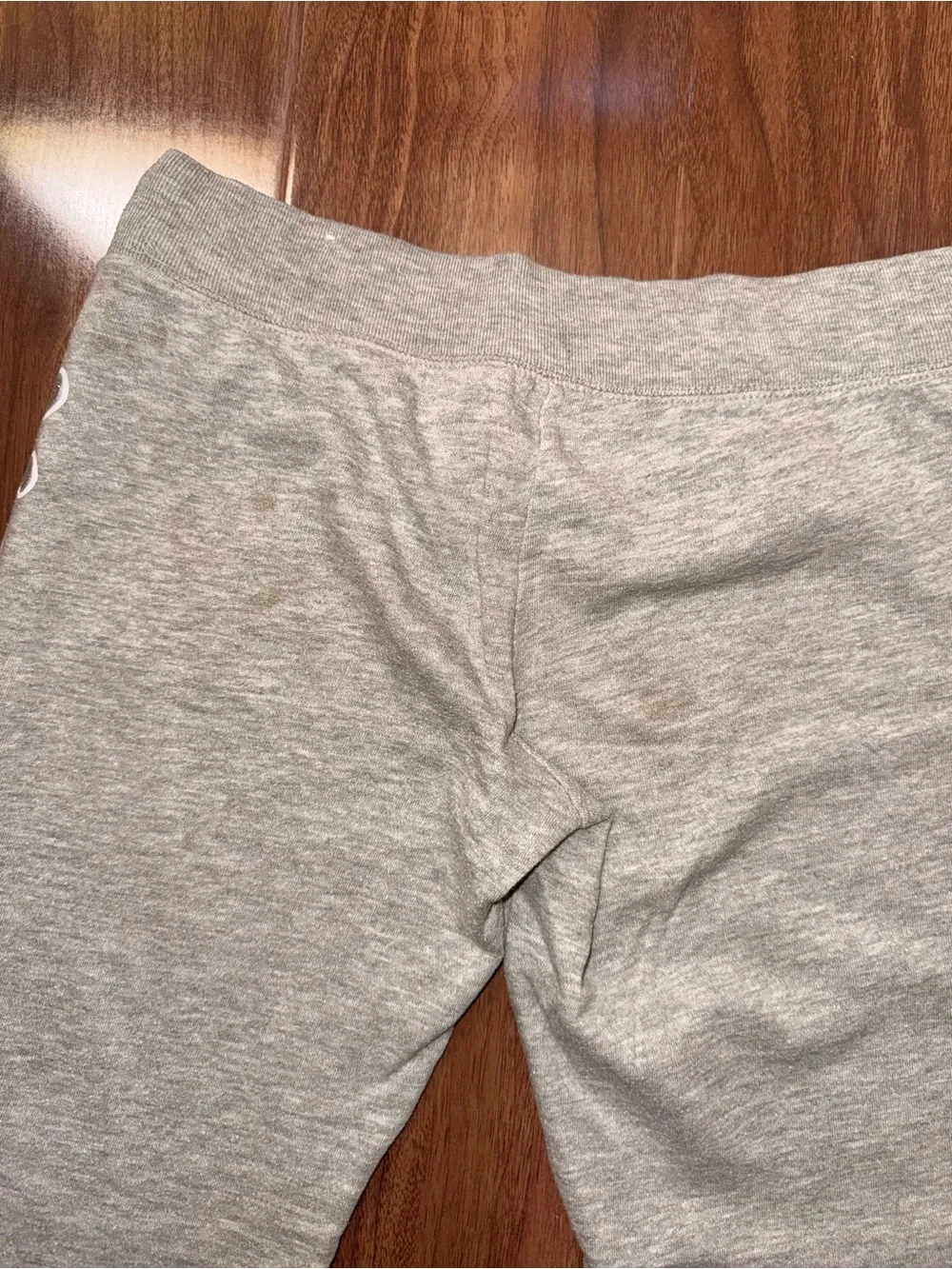 Justice Gray Hoodie & Jogger Set with Pink and Purple Heart Design
